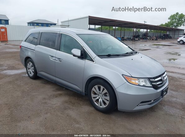 5FNRL5H69HB021009 2017 HONDA ODYSSEY Silver Delantero derecho