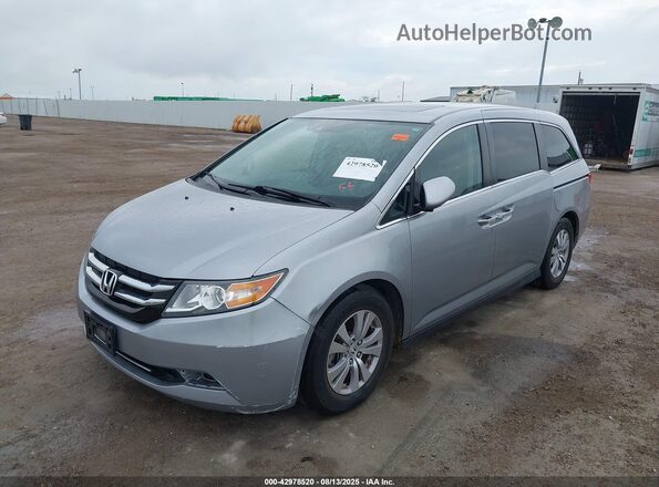 5FNRL5H69HB021009 2017 HONDA ODYSSEY Silver Vista tres cuartos delantera izquierda