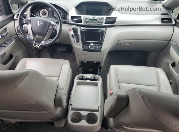 5FNRL5H6XHB021360 2017 HONDA ODYSSEY Blue Vista del salpicadero