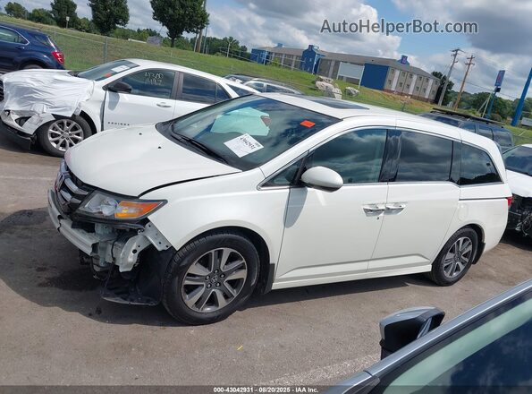 5FNRL5H98HB012344 2017 HONDA ODYSSEY White Widok wnętrza 360 stopni