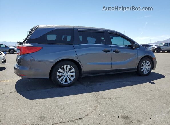 5FNRL6H28JB075913 2018 HONDA ODYSSEY Gray Tył prawy