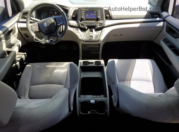 5FNRL6H28JB075913 2018 HONDA ODYSSEY Gray Widok deski rozdzielczej