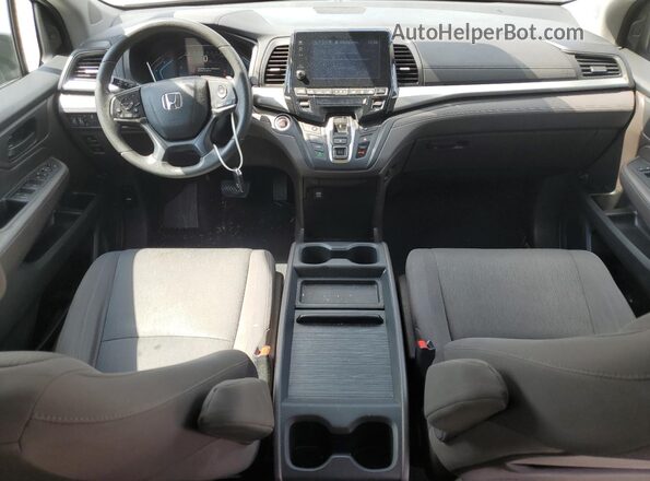 5FNRL6H52JB065176 2018 HONDA ODYSSEY Black Vista del salpicadero