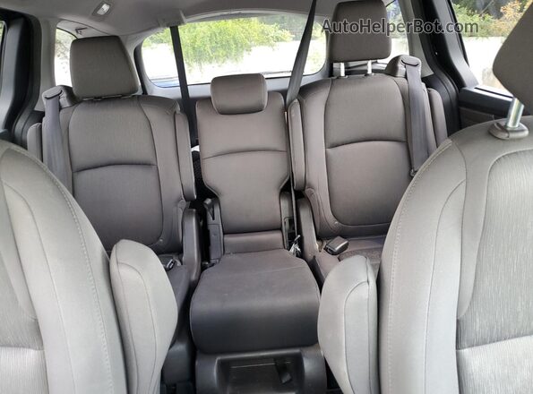5FNRL6H52JB065176 2018 HONDA ODYSSEY Black Vista de los asientos traseros