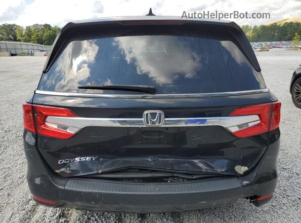 5FNRL6H52JB065176 2018 HONDA ODYSSEY Black Vista trasera