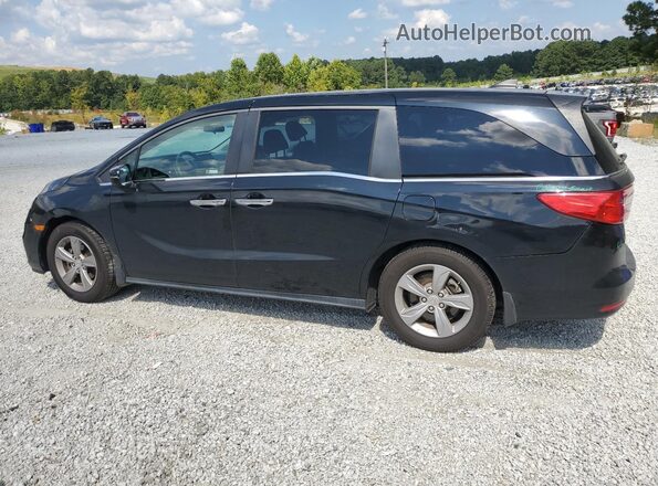 5FNRL6H52JB065176 2018 HONDA ODYSSEY Black Trasero izquierdo