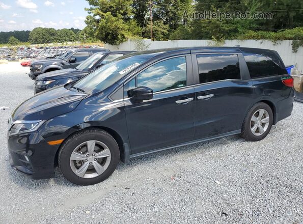 5FNRL6H52JB065176 2018 HONDA ODYSSEY Black Vista tres cuartos delantera izquierda