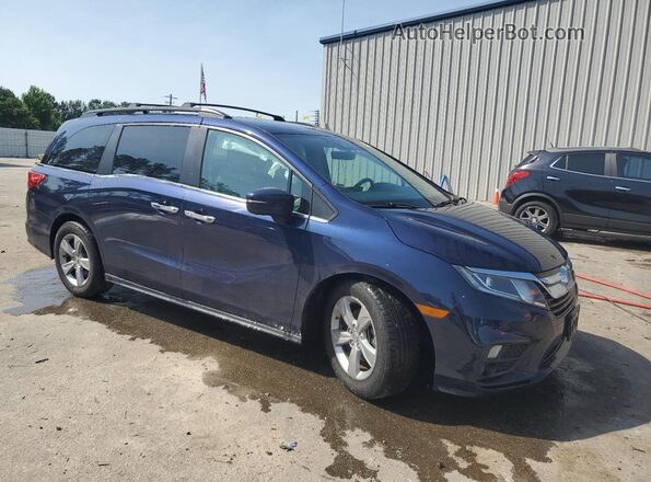 5FNRL6H73JB104326 2018 HONDA ODYSSEY Blue Przód prawy