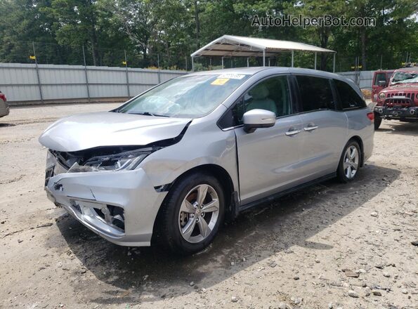 5FNRL6H78JB022480 2018 HONDA ODYSSEY Серебряный Передняя левая четверть