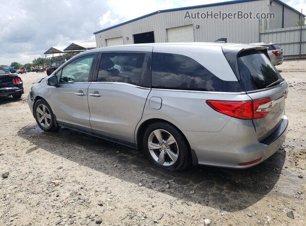 5FNRL6H78JB022480 2018 HONDA ODYSSEY Серебряный Задняя левая четверть