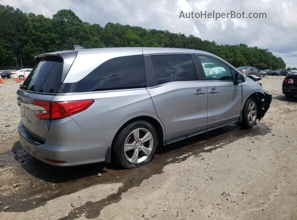 5FNRL6H78JB022480 2018 HONDA ODYSSEY Серебряный Задняя правая четверть