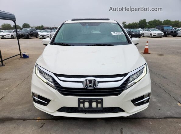 5FNRL6H85JB048995 2018 HONDA ODYSSEY White Դիմացի տեսք