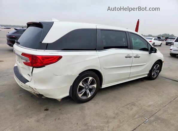 5FNRL6H85JB048995 2018 HONDA ODYSSEY White Հետևի աջ