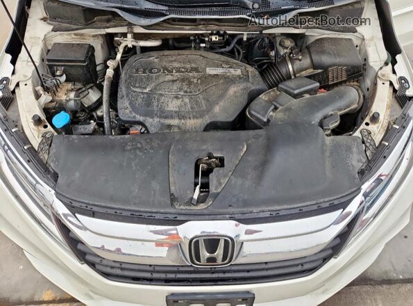 5FNRL6H85JB048995 2018 HONDA ODYSSEY White Շարժիչի բաժամունքի տեսք