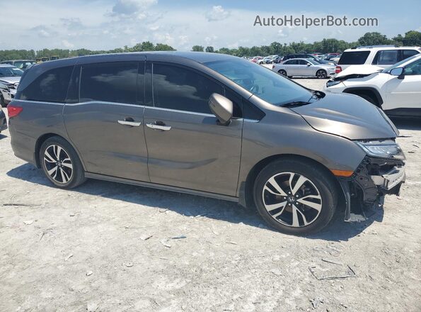 5FNRL6H92JB059140 2018 HONDA ODYSSEY Brown Przód prawy