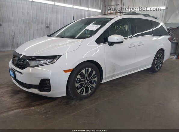 5FNRL6H93SB020882 2025 HONDA ODYSSEY White Vista tres cuartos delantera izquierda