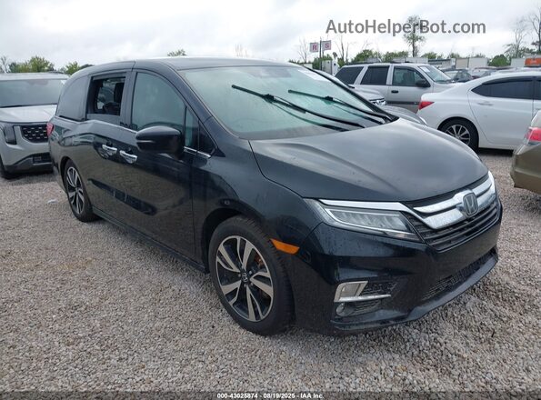 5FNRL6H94JB013292 2018 HONDA ODYSSEY Серый Передняя правая четверть