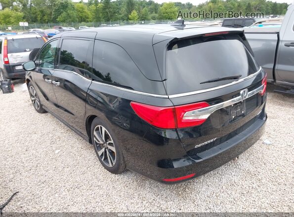 5FNRL6H94JB013292 2018 HONDA ODYSSEY Серый Задняя левая четверть