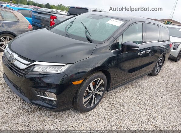 5FNRL6H94JB013292 2018 HONDA ODYSSEY Серый Передняя левая четверть