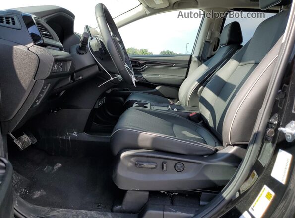 5FNRL6H94SB018042 2025 HONDA ODYSSEY Black Vista interior delantera