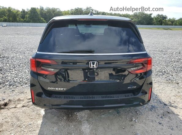 5FNRL6H94SB018042 2025 HONDA ODYSSEY Black Vista trasera