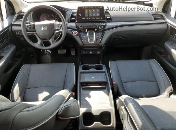 5FNRL6H94SB018042 2025 HONDA ODYSSEY Black Vista del salpicadero