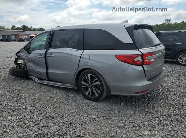 5FNRL6H96JB074420 2018 HONDA ODYSSEY Серебряный Задняя левая четверть