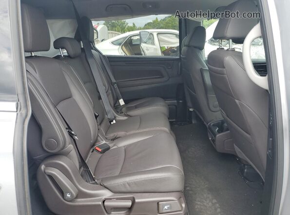 5FNRL6H96JB074420 2018 HONDA ODYSSEY Серебряный Вид задней части салона
