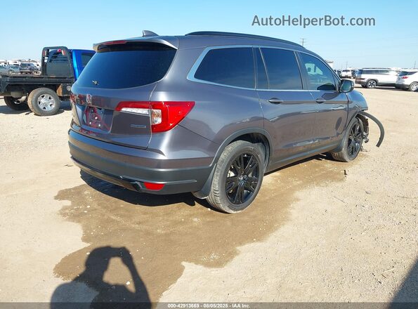 5FNYF5H23MB038446 2021 HONDA PILOT Gray Tył prawy