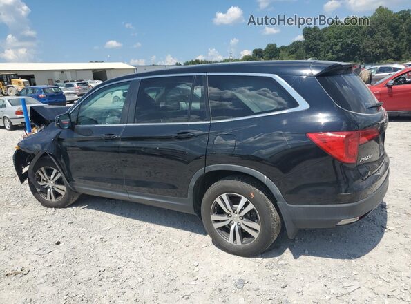5FNYF5H50JB017656 2018 HONDA PILOT Черный Задняя левая четверть