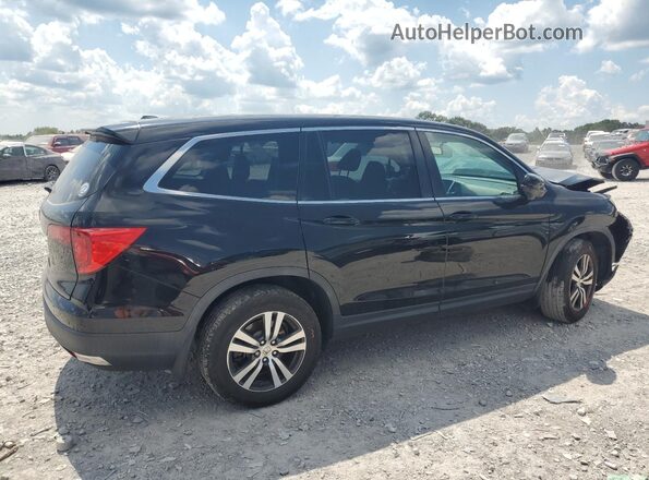 5FNYF5H50JB017656 2018 HONDA PILOT Черный Задняя правая четверть