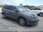 2021 Honda Pilot 2wd Ex-l Gray vin: 5FNYF5H56MB025166