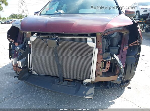 5FNYF5H69MB008726 2021 HONDA PILOT Maroon Vista frontal