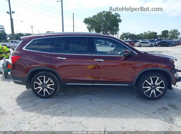 5FNYF5H69MB008726 2021 HONDA PILOT Maroon Vista interior de 360 grados