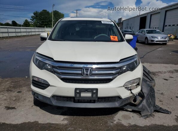 5FNYF5H79JB007306 2018 HONDA PILOT White Vista frontal