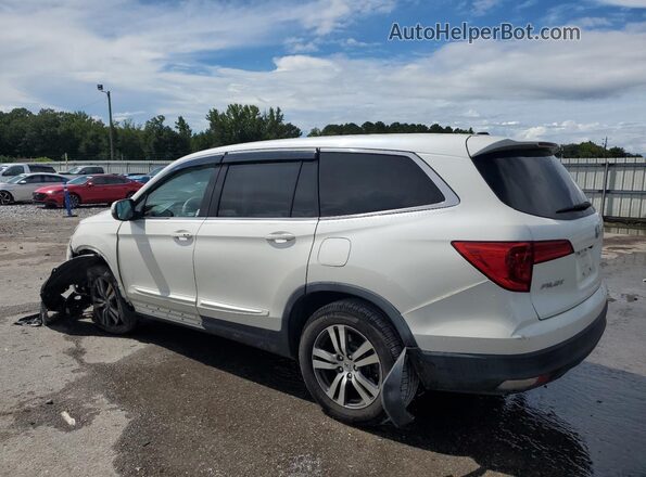 5FNYF5H79JB007306 2018 HONDA PILOT White Trasero izquierdo