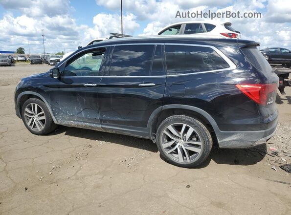 5FNYF5H91JB021704 2018 HONDA PILOT Black უკანა მარცხენა