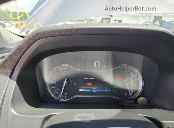 5FNYF5H99JB012779 2018 HONDA PILOT Gray Instrument cluster view