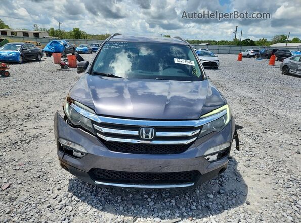 5FNYF5H99JB012779 2018 HONDA PILOT Gray Front view