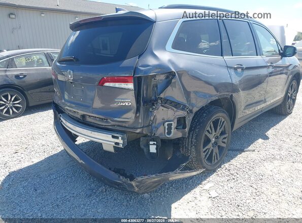 5FNYF6H26MB100959 2021 HONDA PILOT Серый Вид спереди