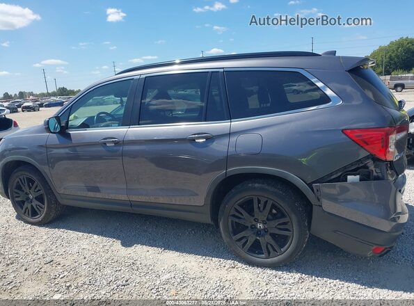 5FNYF6H26MB100959 2021 HONDA PILOT Серый Панорамный вид салона 360°