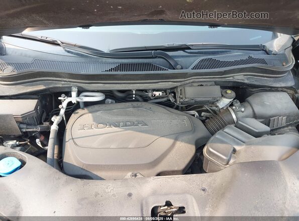 5FNYF6H27MB069544 2021 HONDA PILOT Black Հետևի տեսք