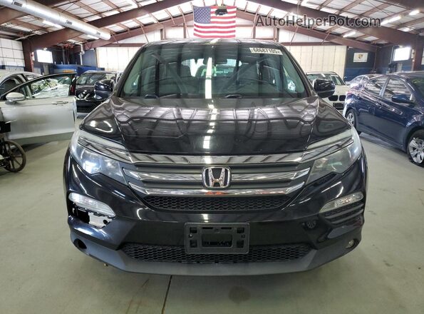 5FNYF6H33JB066869 2018 HONDA PILOT Black Widok z przodu