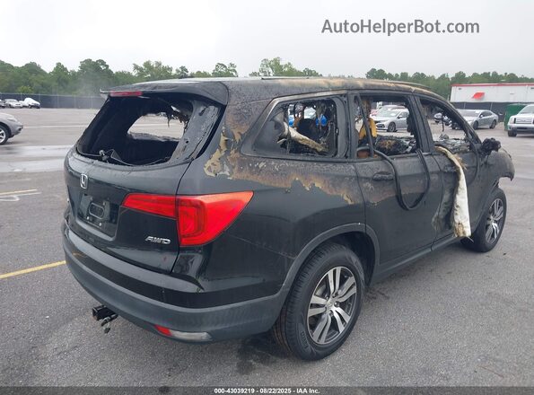 5FNYF6H37JB029050 2018 HONDA PILOT Black Tył prawy