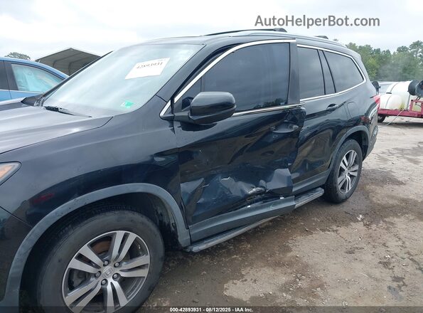 5FNYF6H79JB041347 2018 HONDA PILOT Черный Вид спереди