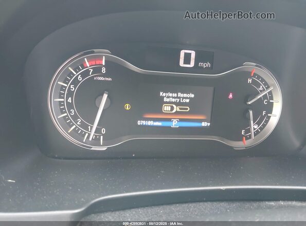 5FNYF6H79JB041347 2018 HONDA PILOT Черный Вид задних сидений