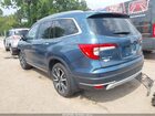 2021 Honda Pilot Awd Touring 8 Passenger Blue vin: 5FNYF6H95MB000378