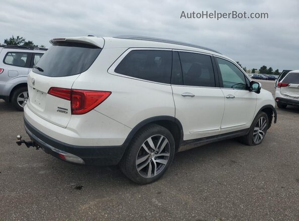5FNYF6H98JB002945 2018 HONDA PILOT White Rear right
