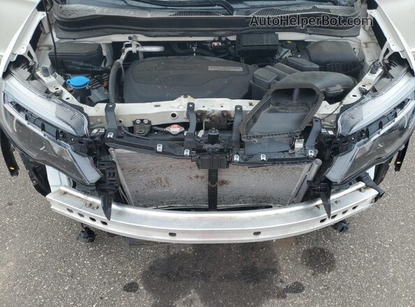 5FNYF6H98JB002945 2018 HONDA PILOT White Engine compartment view