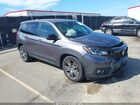 2020 Honda Passport 2wd Ex-l Black vin: 5FNYF7H55LB003606